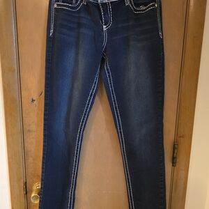 Women's Dark Blue Jeans